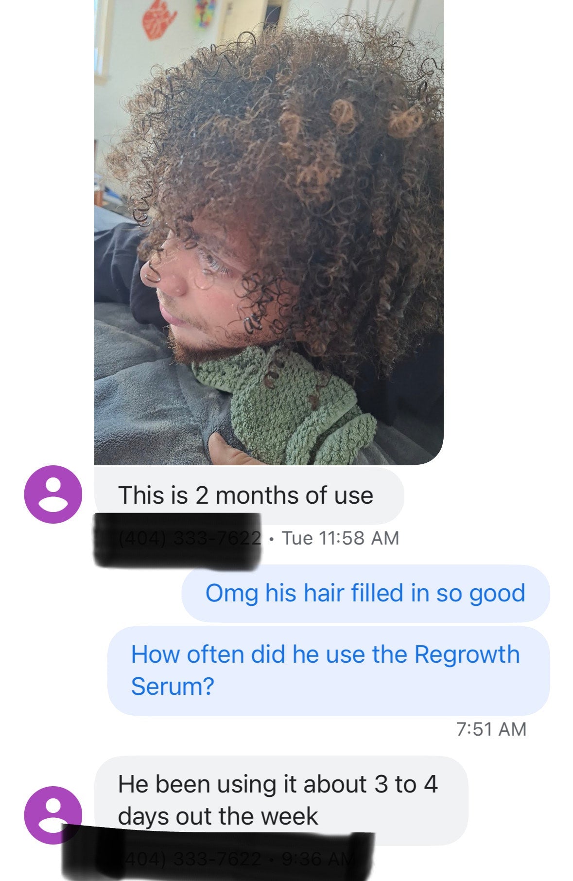 Nora's Extra Strength ReGrowth Hair Serum