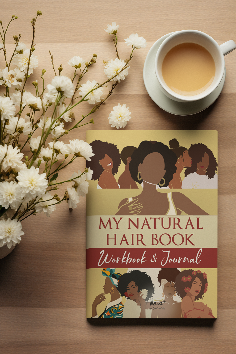 ✨ My Natural Hair Book, Workbook & Journal–Your Complete Guide to Healthy, Thriving Hair